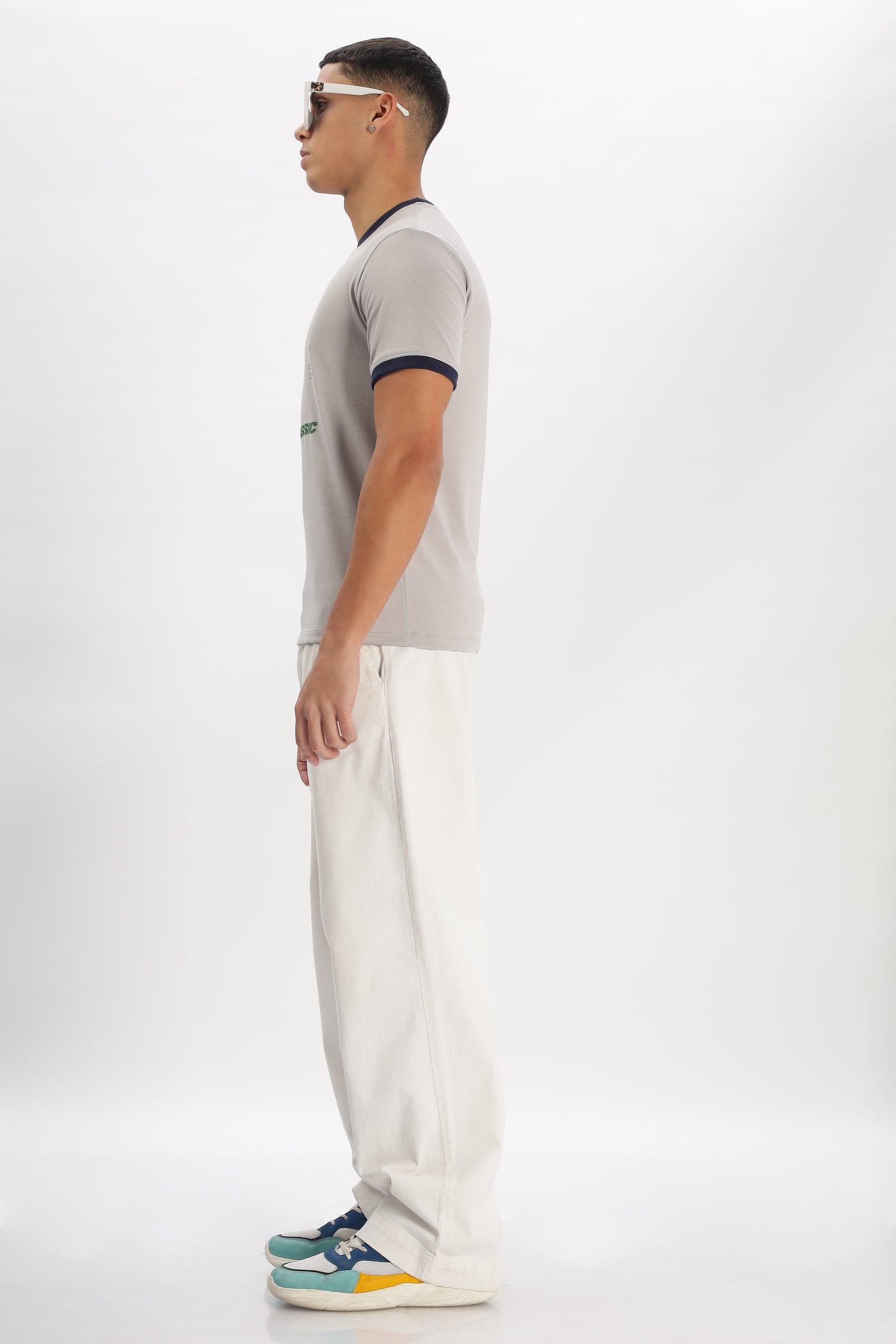 Regular Boxy Ribbed Tees