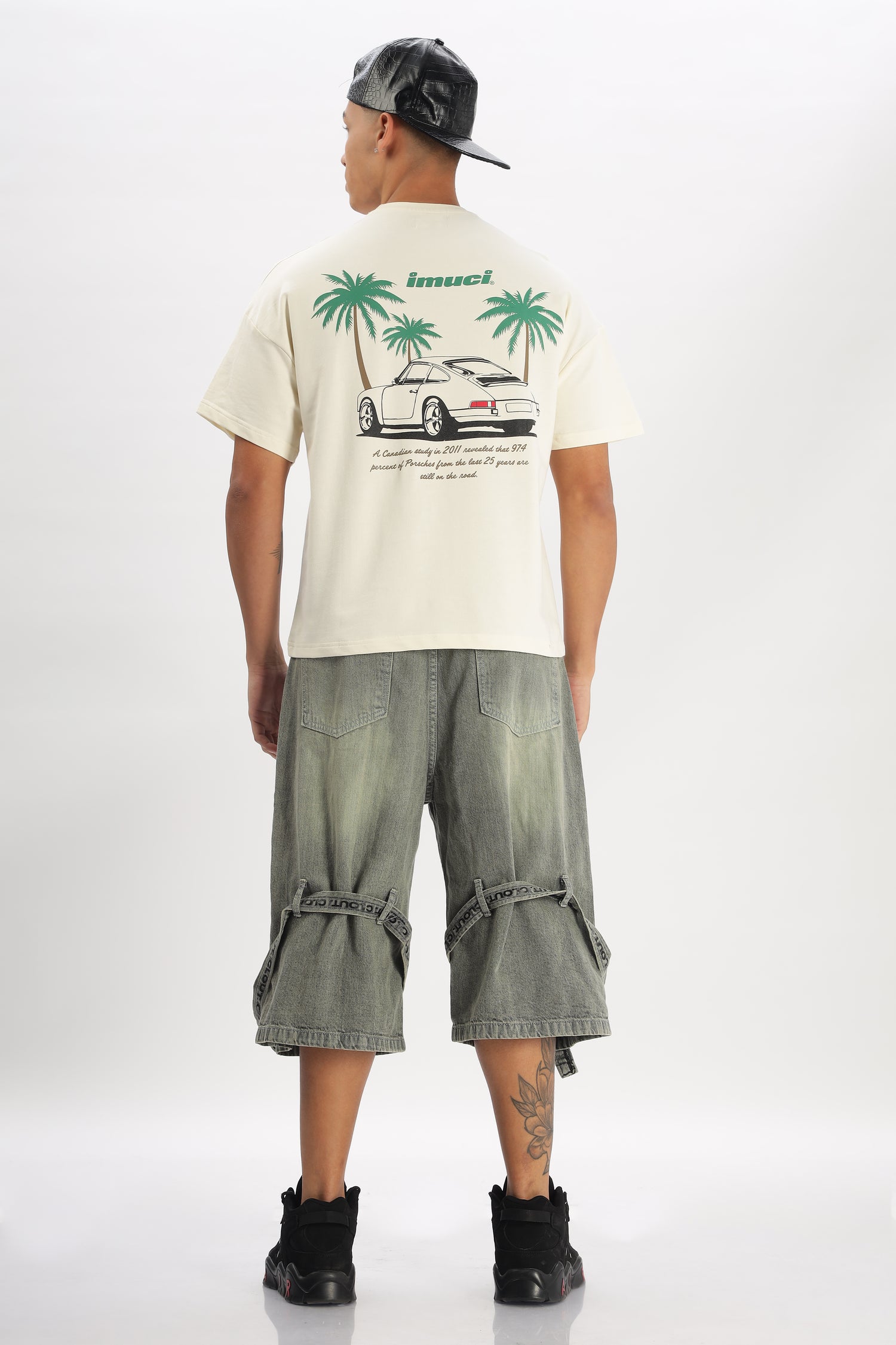 Oversized Boxy Cropped Tees